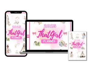 🎀📚THAT GIRL PLANNER 2025 + ENVÍO GRATIS🎀📚